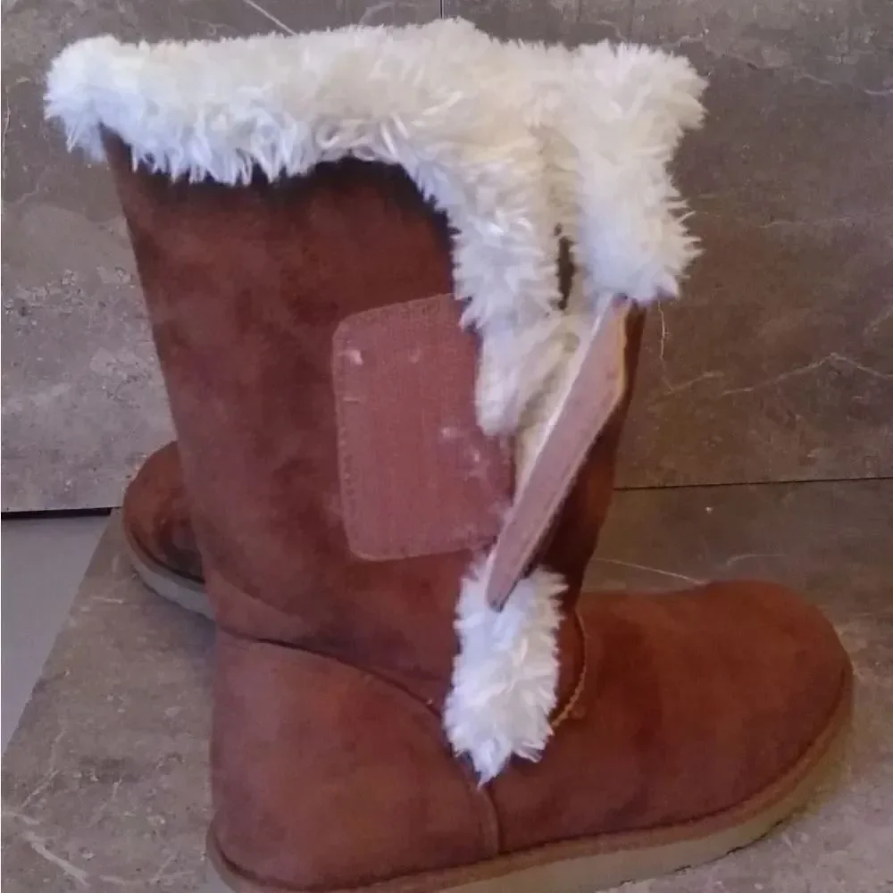 Falls Creek boots Sz 7 Brown